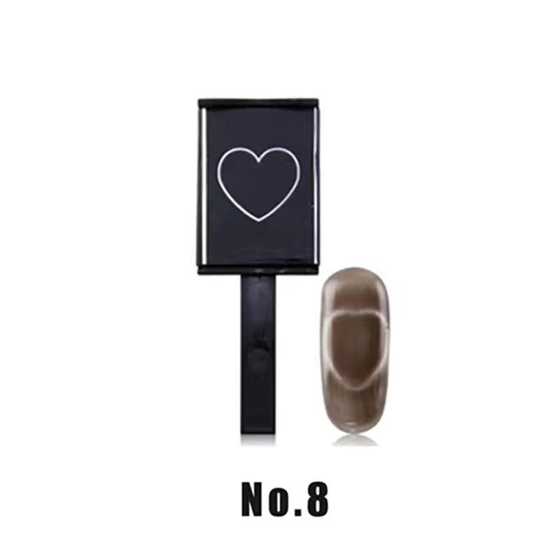Nail Art Tools Cat Eye magnetisk stav Kraftfull hjärtformad magnet Lämplig för gelpolering Skönhet Manikyr Dekoration Tillbehör