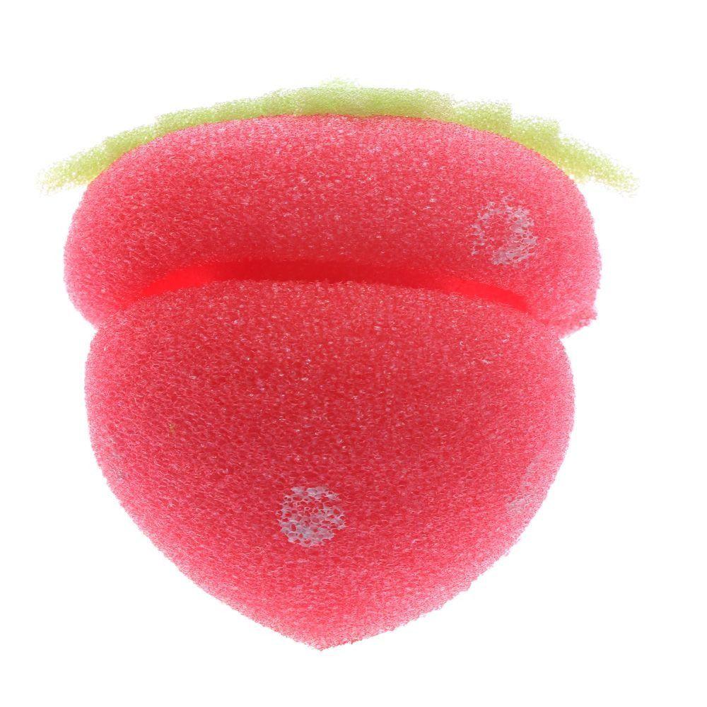 6 STK DIY Svampruller Curlers Hode Hårkrøller Strawberry Curler Mykt hår Curler Balls Jenter