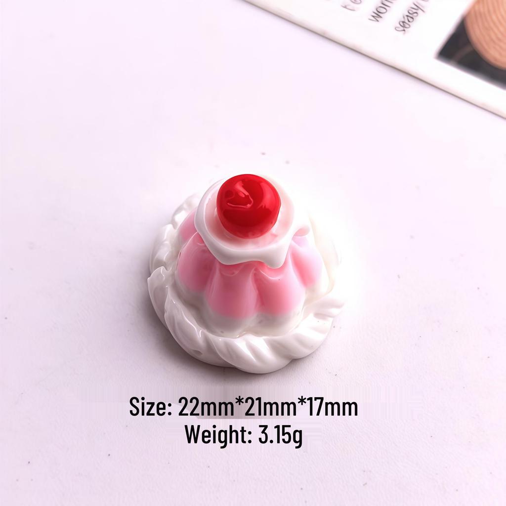 Cartoon DIY Resin Ornaments for Cakes, Cream Glue, Hair Clips, Phone Cases & Shoe Buckles.