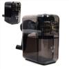Langspitzer Bleistiftspitzer Transparent/Schwarz Stiftspitzer Schülerbedarf