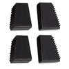 4Pcs Rubber Step Ladder Feet Cover Ladder Leg Cover Ladder Pads Rubber Foot Pad Foot Protector Replacement Accessories