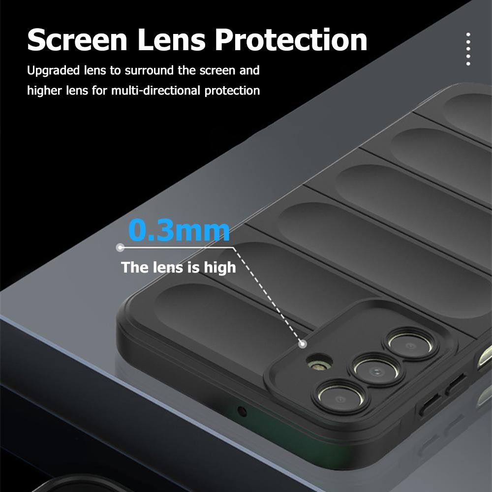 Samsung Galaxy A57 A37 A27 A17 A07 A56 A36 A26 A16 A06 A55 A35 A25 A15 A05 A05S tok Ütésálló Puha Szilikon Telefonfedél