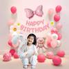 Ins Wind Children'S Birthday Scene Arrangement Decoration Boy Girl Balloon Family Simple Party Ceremony
