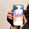 Anime Cool Nana Osaki Line Plating Phone Case For IPhone 16 15 14 13 12 Mini 11 Pro XS Max X XR SE 6 7 8 Plus Soft
