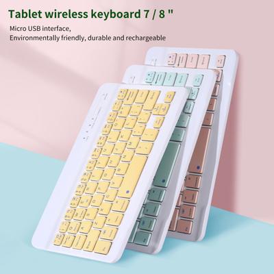 Desk Keyboard High Efficient Quick Response Non-delayed Portable Bluetooth-compatible Keypad for Win7/8/10/for Mac