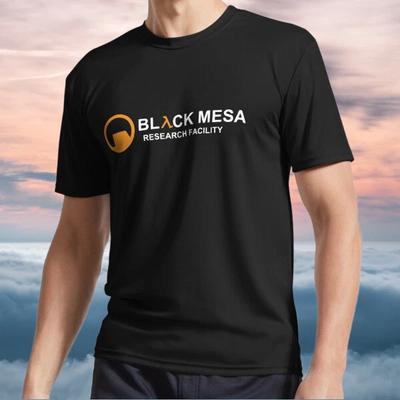 New Shirt BLACK MESA Active Logo TEE T-Shirt Funny Size S To 5XL