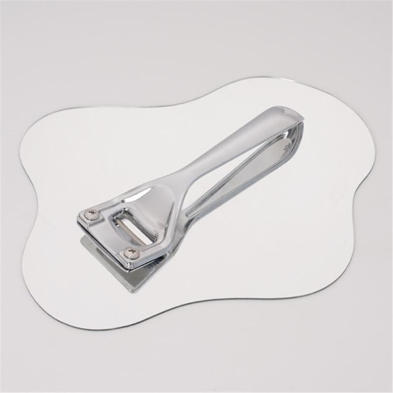 Lederabschrägwerkzeug, Metall-Lederabschräger, Lederhandwerk-Abschrägwerkzeug mit austauschbarem Abfaserkopf für die Lederbearbeitung