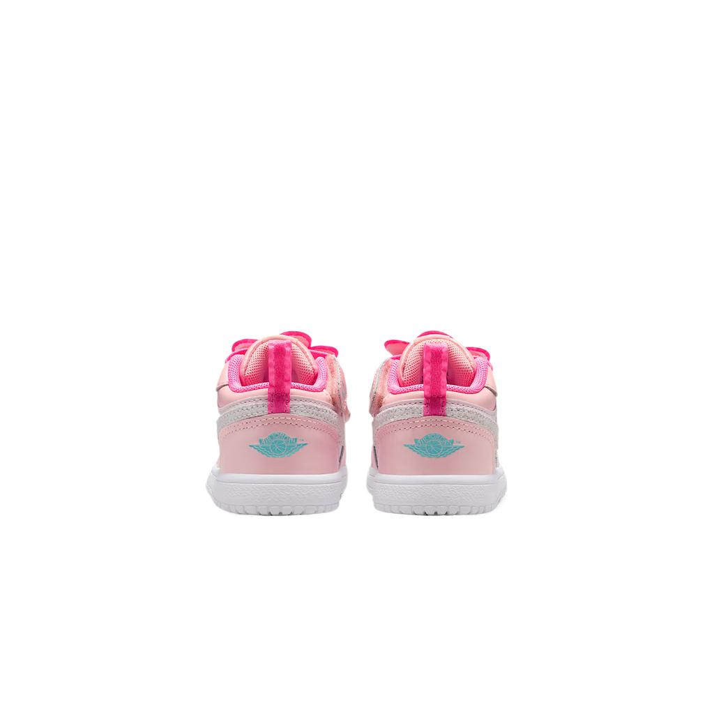 Air Jordan Jordan 1 Low Alt Se TD Pink Glow Baby Sneakers Pink-Bloom Hyper-Orange Light-Aqua II0593-600