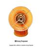 Portable Mini Gas Heater for Camping and Fishing