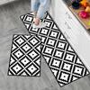 Waterproof Non-Slip Kitchen Floor Mats - Absorbs Water and Oil, Dirt-Resistant, Wash-Free Entrance Door Carpet