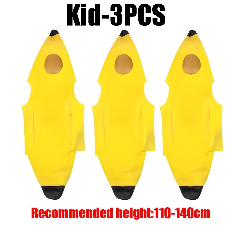 Deluxe Adult Unisex Banana Costume for Halloween Dress up Party & Roleplay Cosplay Spandex Material Funny Ecoparty Outfit