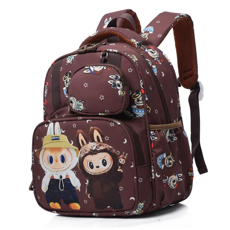 School bag 2025 new cartoon printed backpack children's lightweight backpack