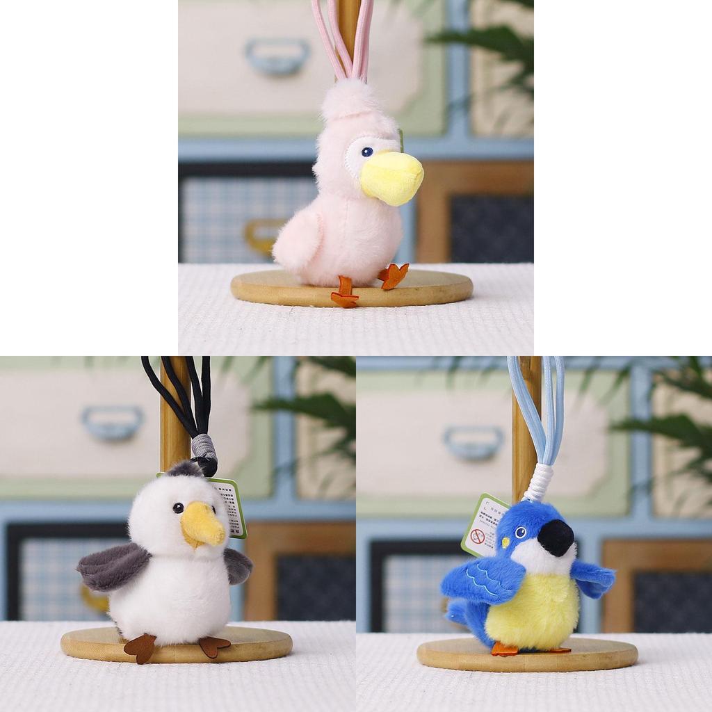 Plush Bird Pendant Toy With Pp Cotton Filling For Kids And Gift Use