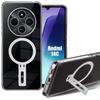 Silicone Case - E.F.CONNECTION - For Xiaomi Redmi 14C - Soft Silicone - Shockproof - Magnetic Support