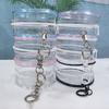 10CM Jewelry Organizer Transparent Storage Box Pouch Mystery Box Plastic Box Cute Doll Bag Organization Keychain Dustproof Case