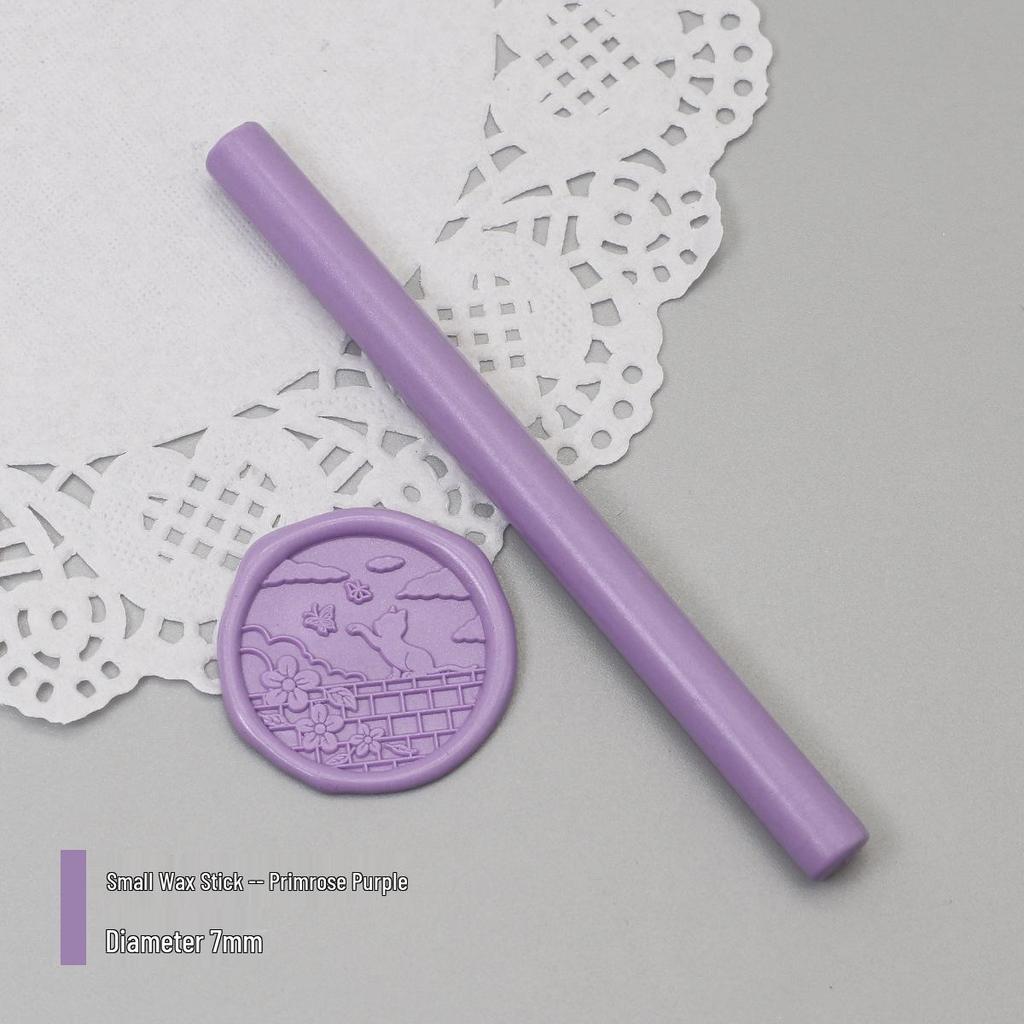 Bețișoare de Ceară de Sigiliu Mat Perlat, 125 Culori, 10x0.7cm, Compatibile cu Pistoale de Ceară, Culori Mixabile
