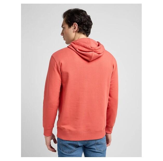 Толстовка с капюшоном Lee Plain Hoodie Poppy