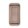 1 Pcs Rectangular Baking Bread Loaf Pan Black Golden Carbon Steel Nonstick Loaf Pan For Baking Homemade Bread Toast Brownies