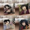 TTomiokas GGiyuus Case Plush Fabric Soft Pillowcase Double Sided Print Cushion Cover Household Gifts