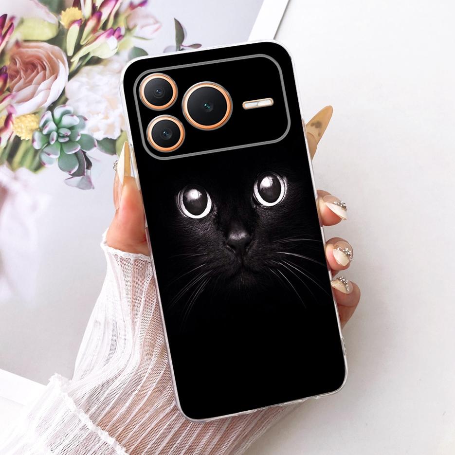 For Honor Power 2 Case SER-AN00 Cute Cat Flowers Painted Cover Soft Slim Phone Case For Honor Power DVD-AN00 HonorPower 2 Fundas