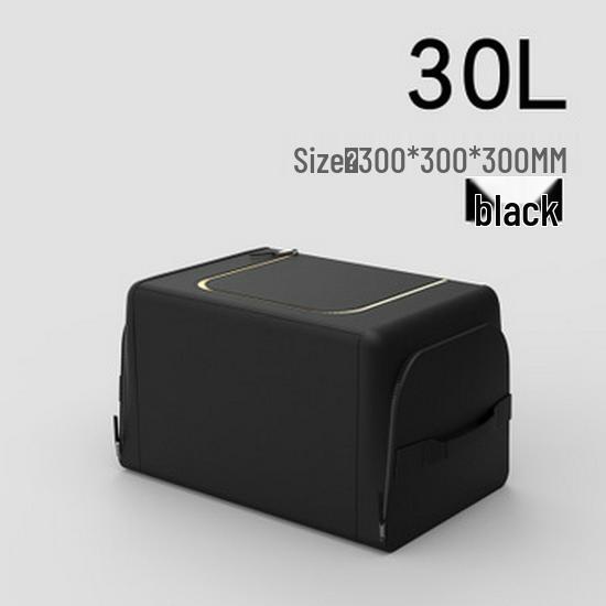 Waterproof Foldable Oxford Cloth Car Trunk Organizer - Large Capacity, Scratch-Resistant Storage Box for Home and Car Use