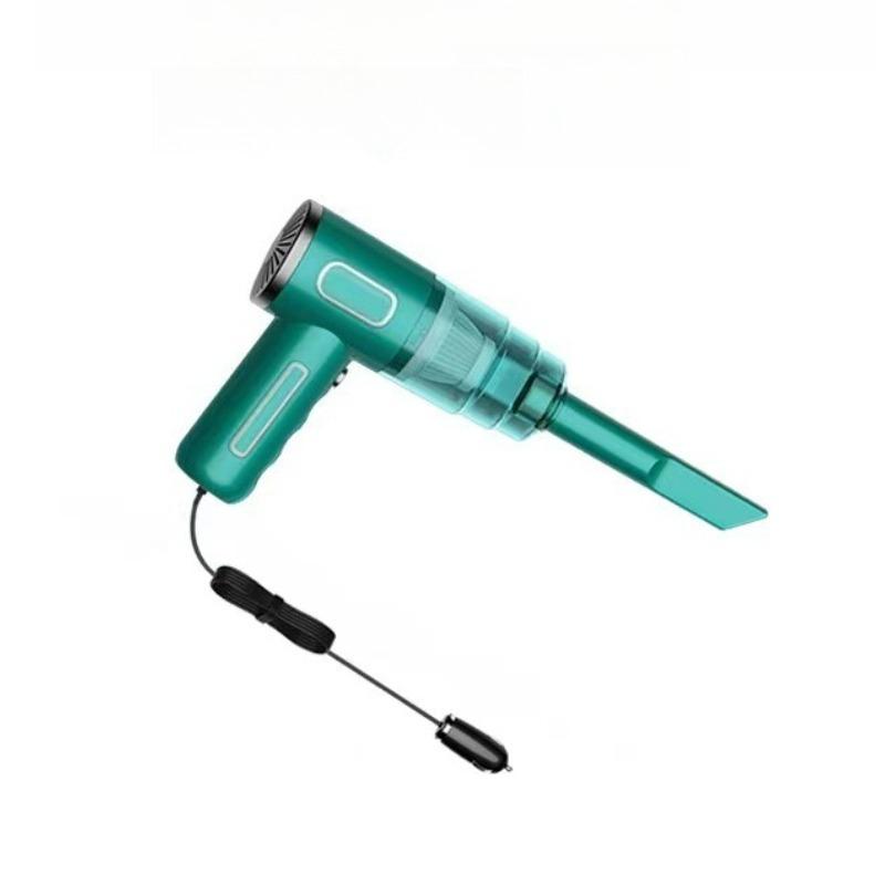 Portable 12V Car Vacuum Cleaner with Flat-billed Bird Nozzle