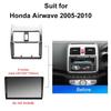 Car Android Audio Radio 9 Inch Big Screen 2 Din Fascia DVD Player Frame For Honda Airwave 2005-2010  Dash Mount Fitting Kit