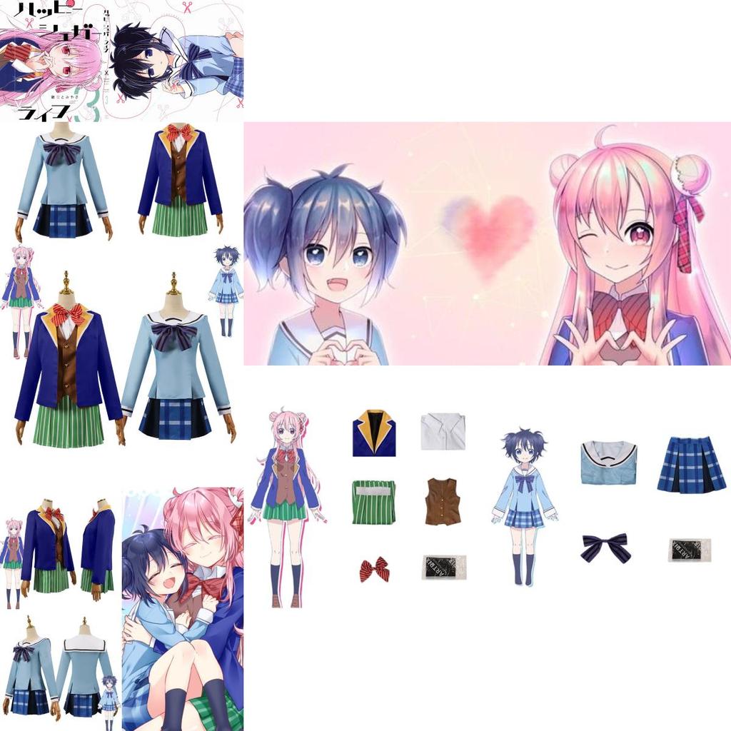 Stunning Happy Sugar Life Matsuzaka Satou Cosplay Attire Perfect For Anime Fans