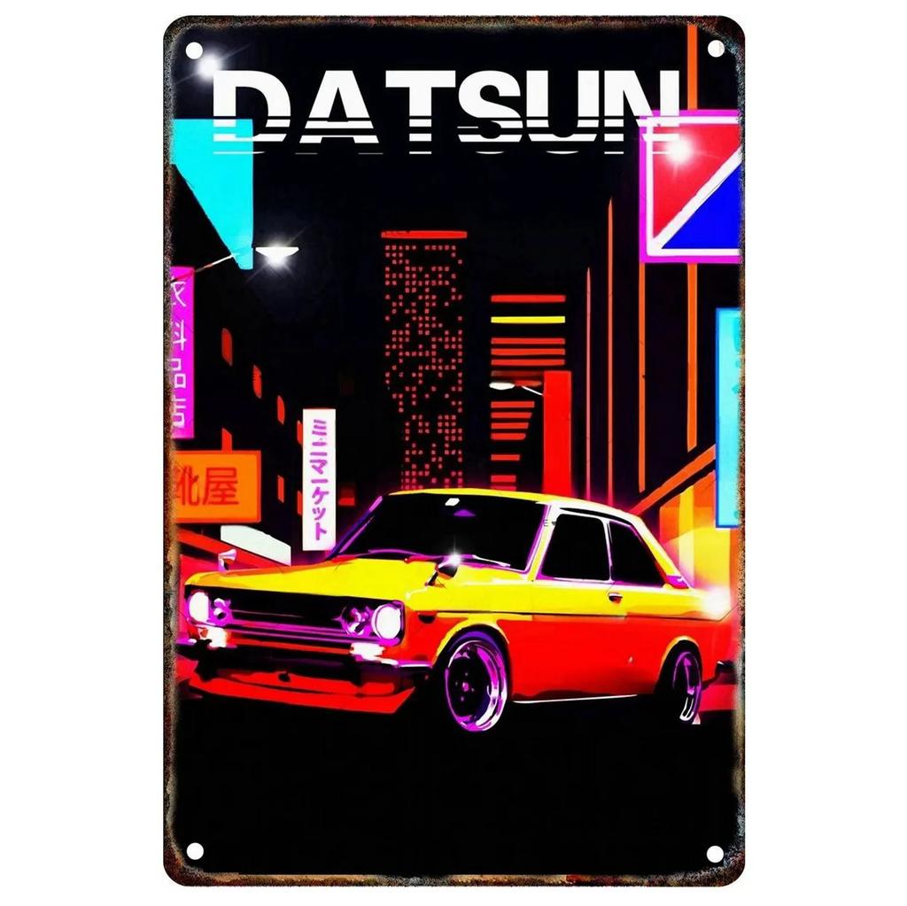 Vintage Metal Tin Signs Classic Car Wall Posters Plate Wall Decor for Home Garden Bars Man Cave Cafe Clubs Retro Posters Plaque