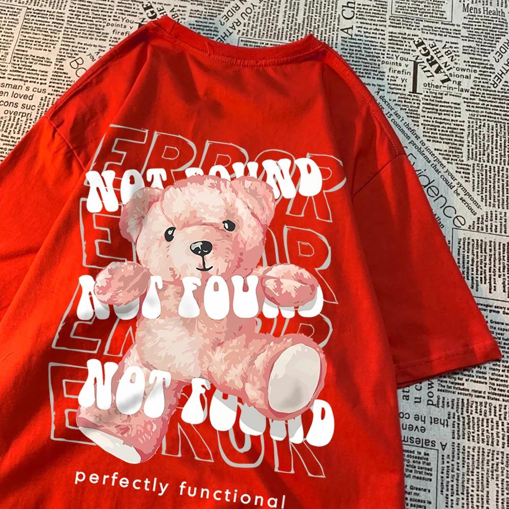 

Не найдено Идеально функциональные мужские футболки с плюшевым мишкой Высококачественная хлопковая одежда Свободная хлопковая дышащая футболка Топы с круглым вырезом XXXXXL слоновая кость