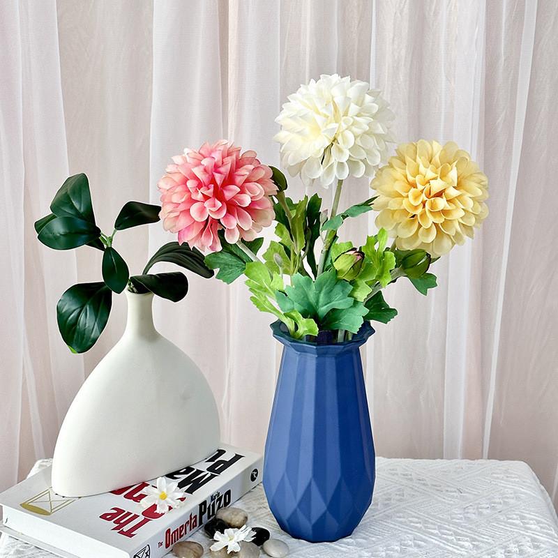 Simulated Pinnata Dahlia Flower Bouquet Artificial Chrysanthemum Decor For
