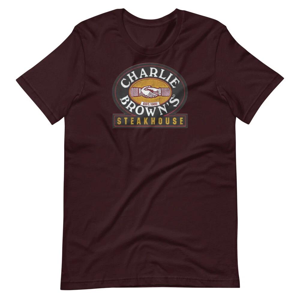 CHARLIE BROWN S Steakhouse Tee Shirt Short-Sleeve Unisex T-Shirt S