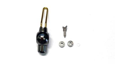 TRY-ANGLE Light Friction Line Guide Set for BC62/BC72 Series Baitcasting Reel Parts, Black