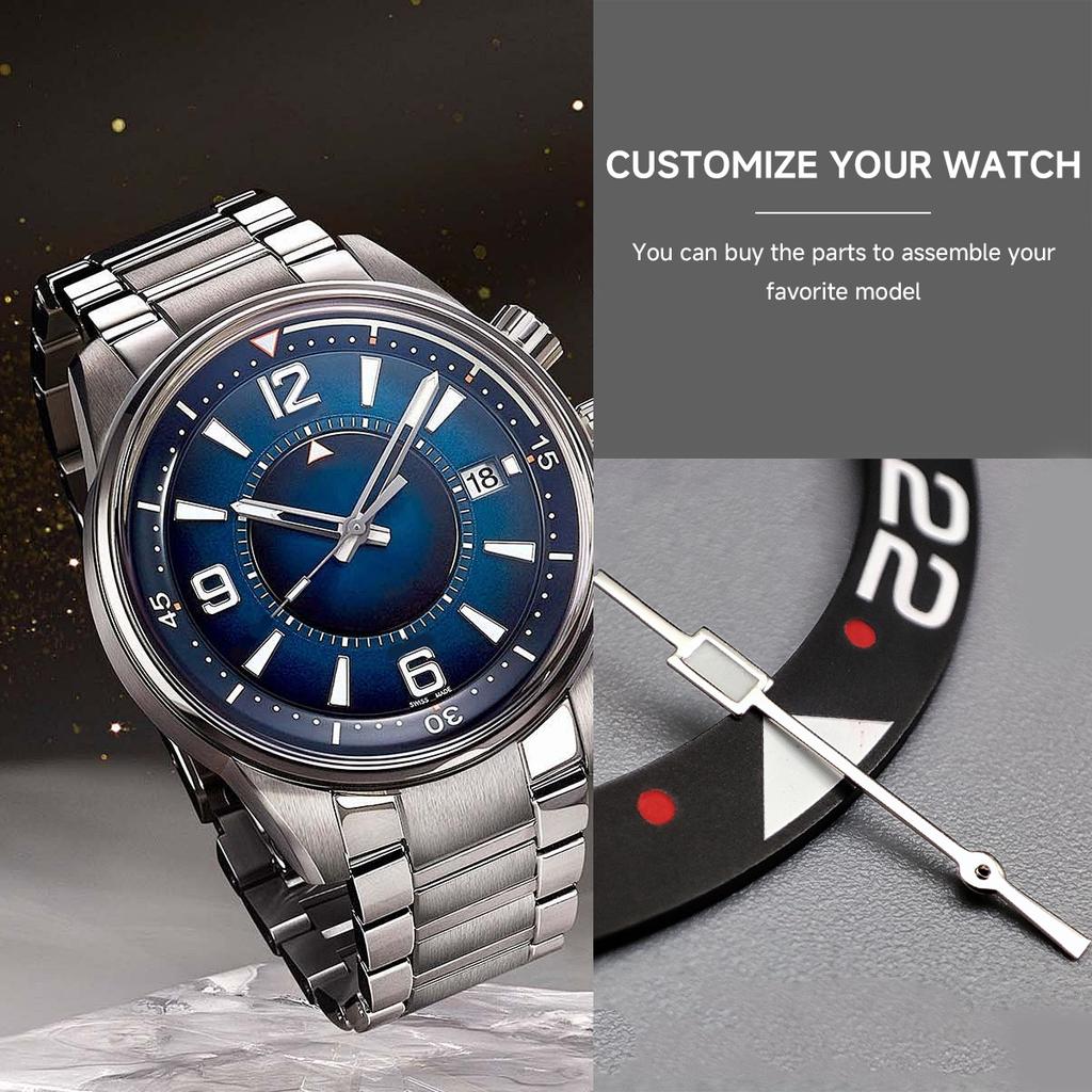 High quality watch pointer green glow suitable for NH35 NH36 movement watch pointer Parts Replacement personalized second hand