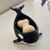 Cartoon Whale Soap Storage Rack With Drain For Fast Drainage Keep The Soap Dry Soap Dish Creative Soap Dish 55KF