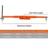 Compasses Carpenter Precision Pencil Large Diameter Adjustable Dividers Marking And Scribing Compass Compatible With Woodworking Supplies A1