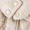 Down Jacket for Women Medium To Long Thick Hooded Middle-aged and Elderly Plus Size Women's Cotton Jacket