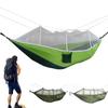 Camping Hammock with Mosquito Net Easy To Set Up with Carabiner Strap Rope Accessory Suitable for Backpacking Hiking