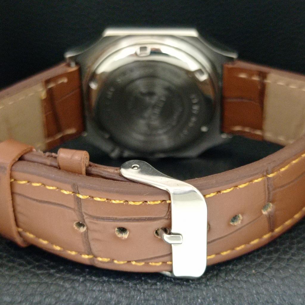 AUTOMATIC 46941 VINTAGE ORIENT CRYSTAL JAPAN MENS ORIGINAL DIAL WATCH a704957-1