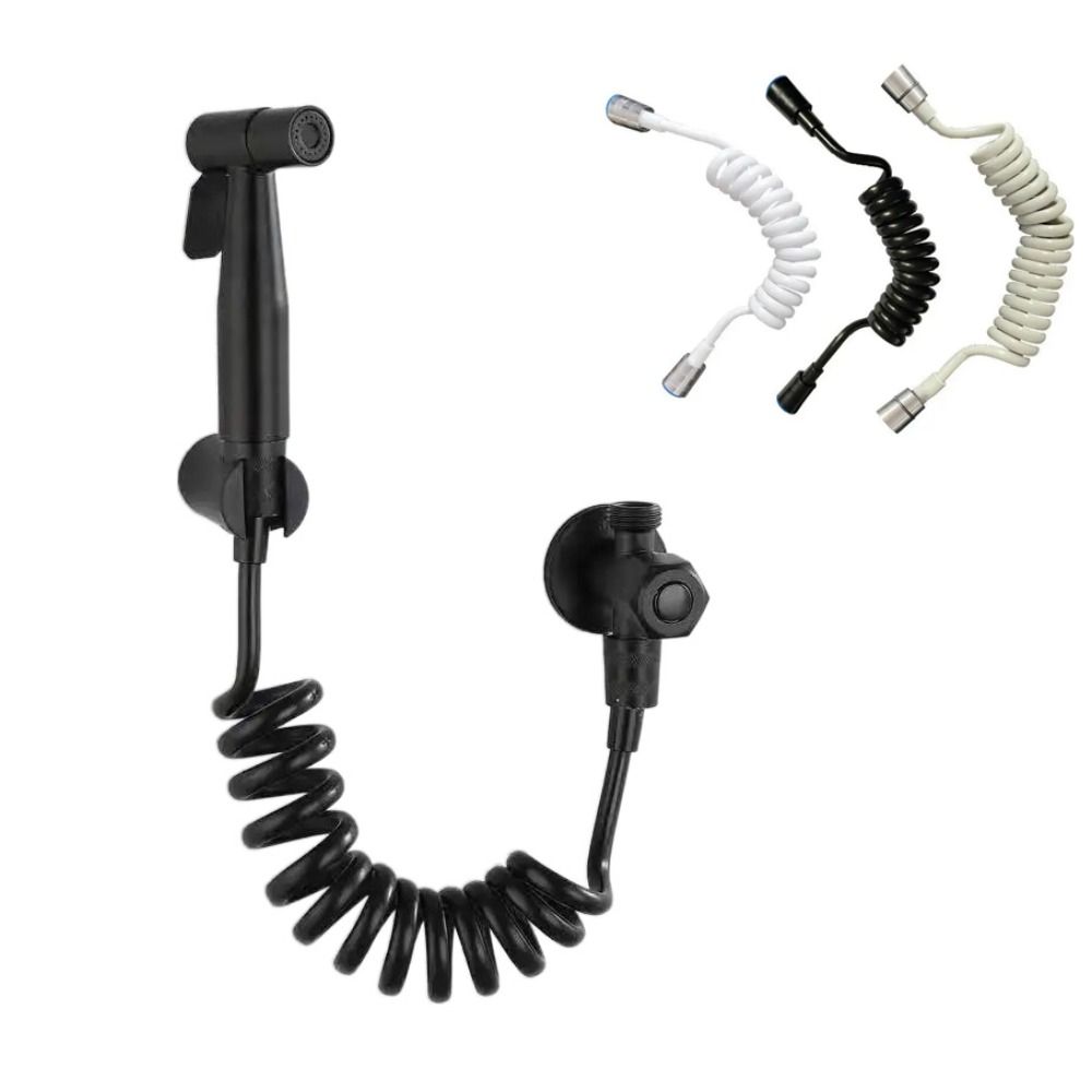 

Water Plumbing Spring Shower Hose Toilet Bidet Bath Sprayer Connect Pipe Bathroom Accessories