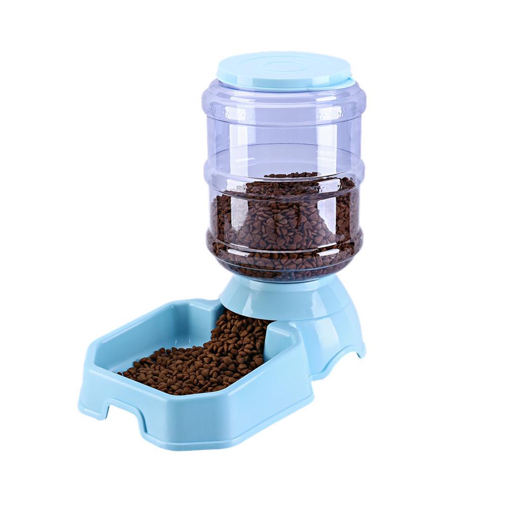 3.8L Anti-slip Automatic Pet Water & Food Feeder Bowl for Cats & Dogs