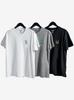 MyStars Luck S 3-Pack Men's T-Shirts Black / White / Gray