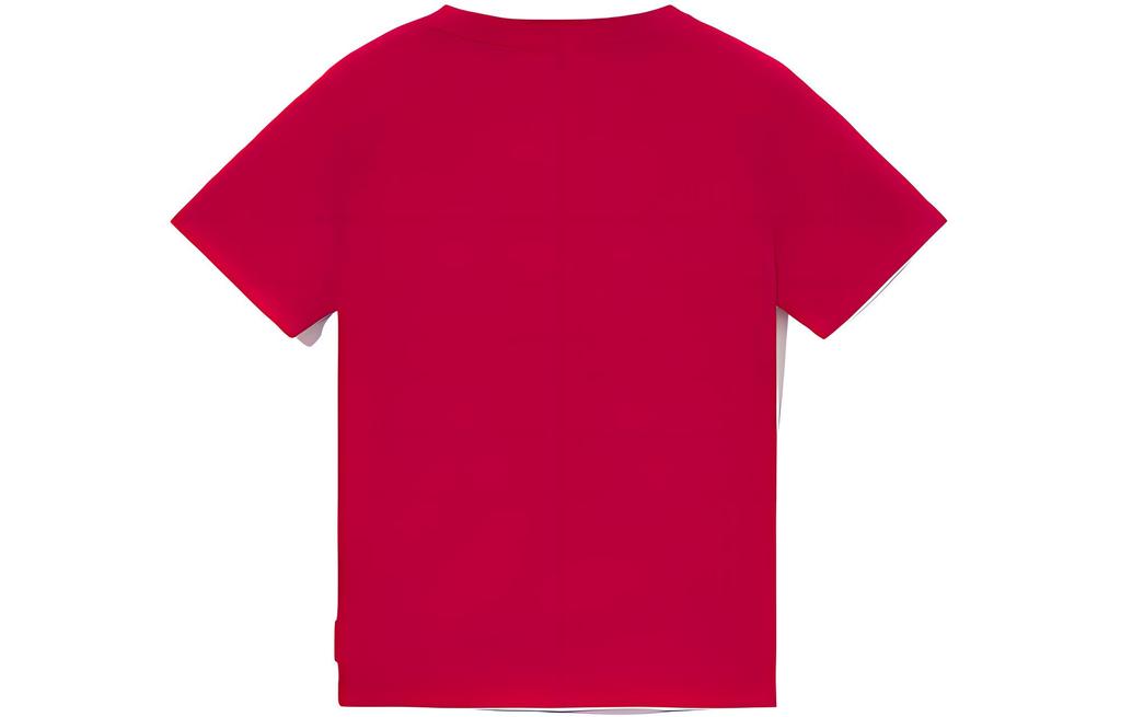 Li Ning Sports Trendy Collection Regular T Shirt Women's Vermilion AHSS048-1