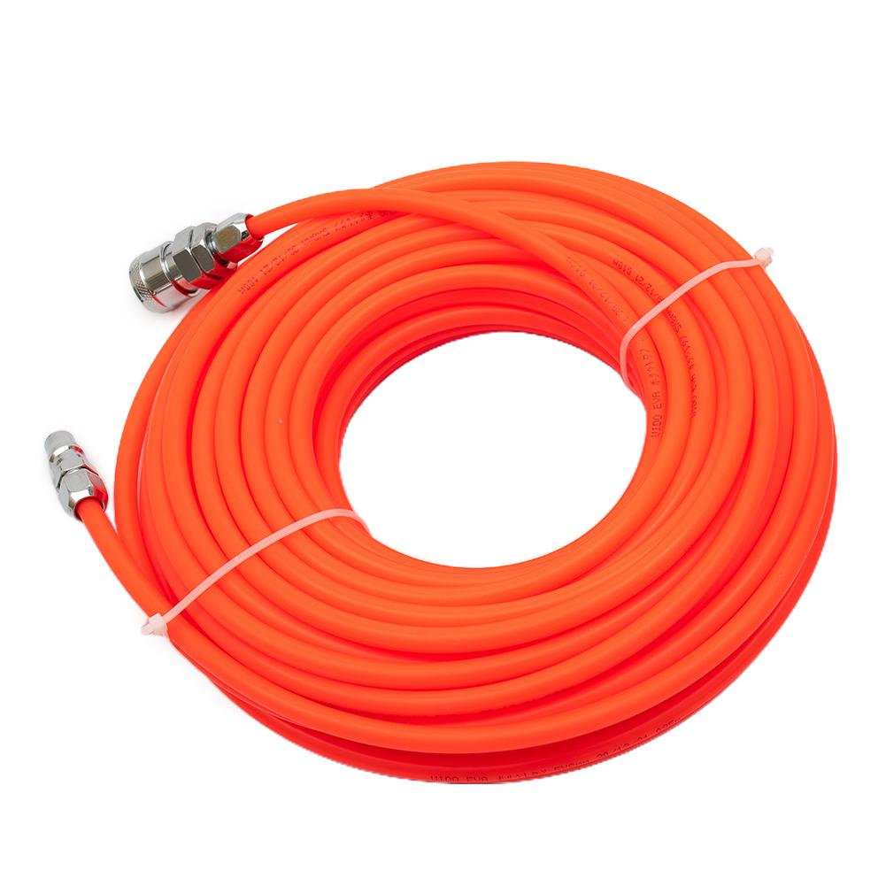10/15/20 Meter Pneumatic Pipe Air Tube Compressor Hose With Connector Straight Tube High Pressure Flexible PE Pipe Air Pipe Hose