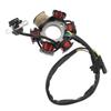 AA92-Motorcycle ATV Quad Pit Bike Buggy Go Kart Full Complete Electrics Wiring Harness CDI STATOR 6 Coil For 50-125CC