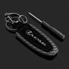 Carbon Fiber Car Keychain Emblem Key Keyring Gift For RX300 IS200 IS250 ES350 Ct200h UX250h NX300h RX350 ES300h RX400h NX