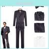 The Addams Family Gomez Addams Cosplay Costume Halloween Outfit Carnival Suit