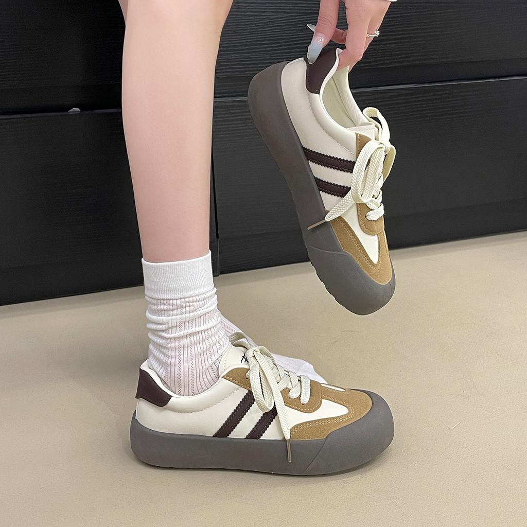 Women's Platform New Forrest Gump Training Shoes Heightening Student Casual Board Shoes Muffin Hundred Tower Single Shoes