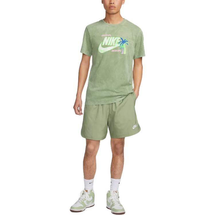 Nike Sportswear Coconut Tree T-Shirt 'Green' Men's FB9789-386