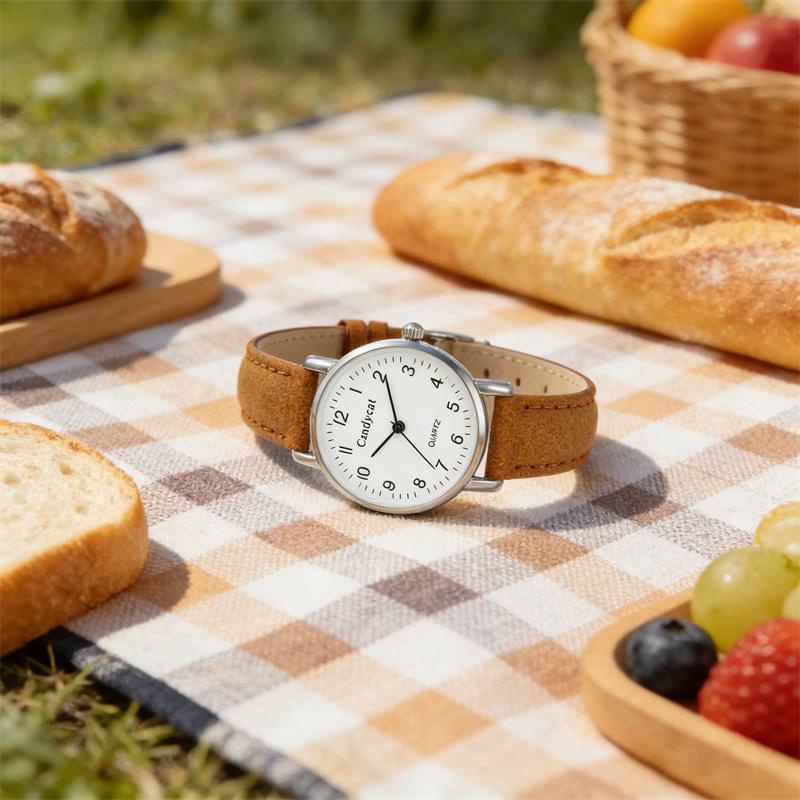 Fashion Watch For Women PU Belt Watches Ladies Luxury Analog Quartz Luminous Wristwatch Clock